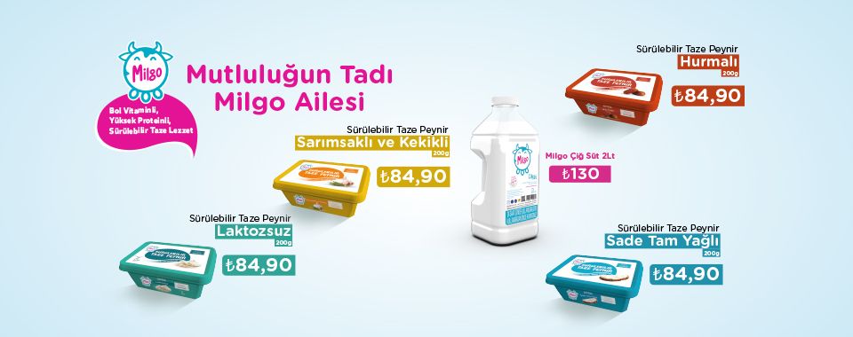 Milgo Çiğ Süt Geldi
