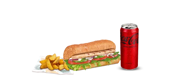 Tavuk Fileto Sandviç (15 cm.) Menü