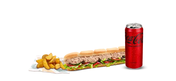 Ton Balıklı Sandviç (30 cm.) Menü